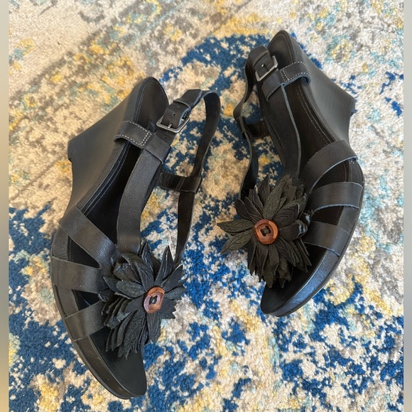 ECCO Women's Kalac Flower Wedge 39/8 - Picture 8 of 13